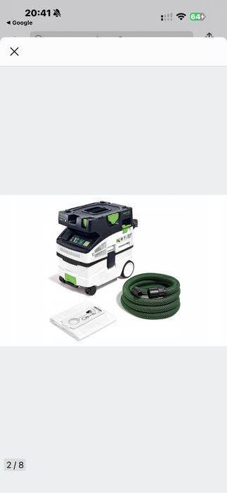 Odkurzacz Festool mobilny bateria CtL MIDI 1200W