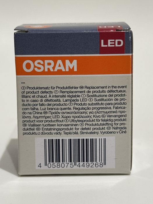 Lâmpada(s) Osram GU10 Led Dimmable NOVA(S)