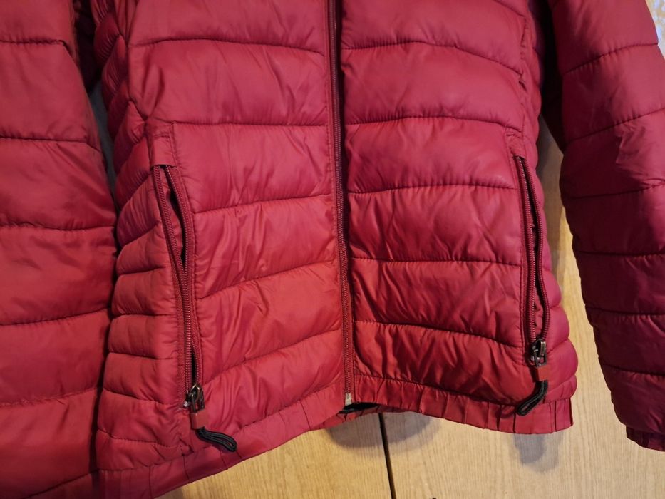 Kurtka czerwona meska bershka,r.S