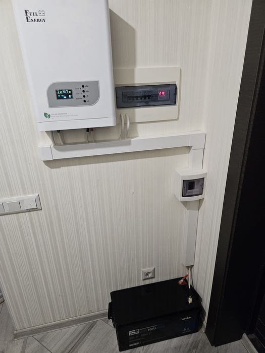 Підключу інвертор, зарядну станцію, генератор .та налаштую систему жив