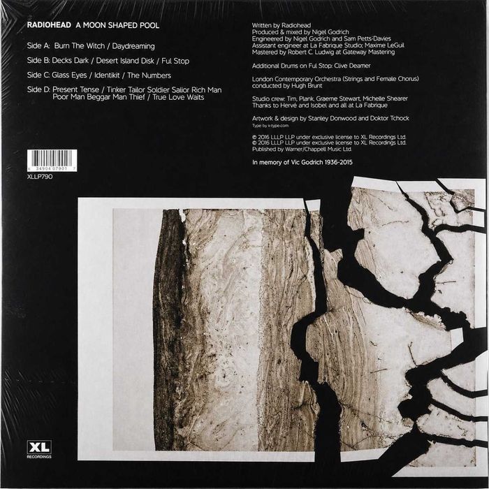 Вінілова платівка Radiohead - A Moon Shaped Pool (2016/2022) (2xLP)