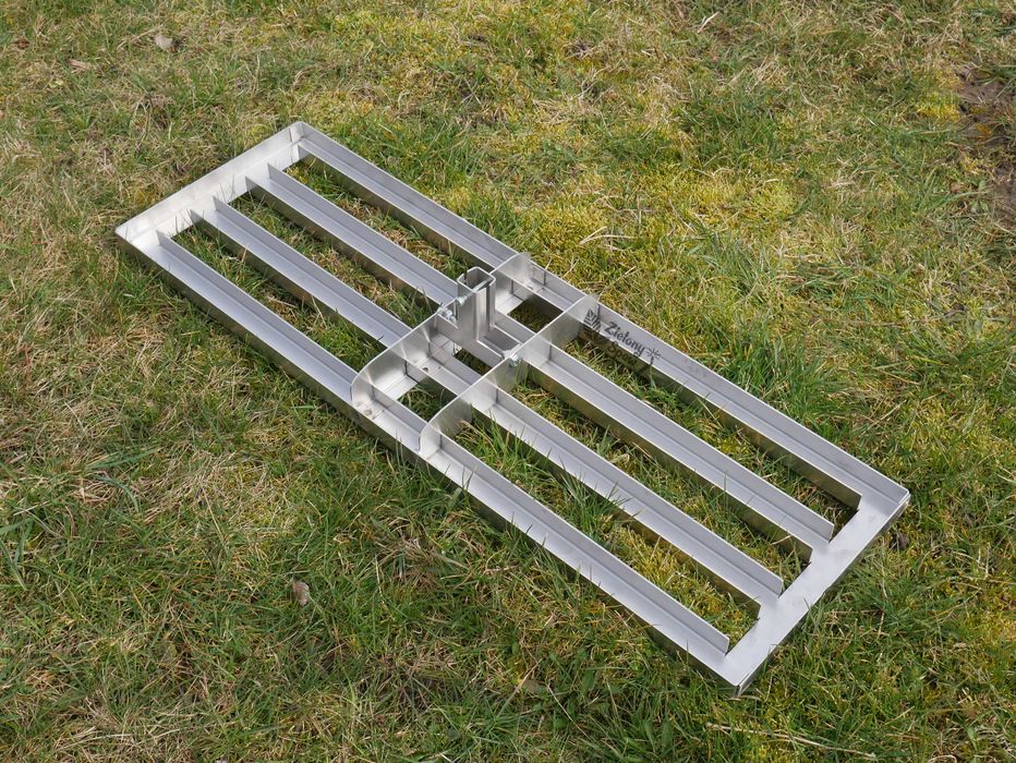 NIERDZEWNA ramka łata do równania terenu i piaskowania trawnika 90x30