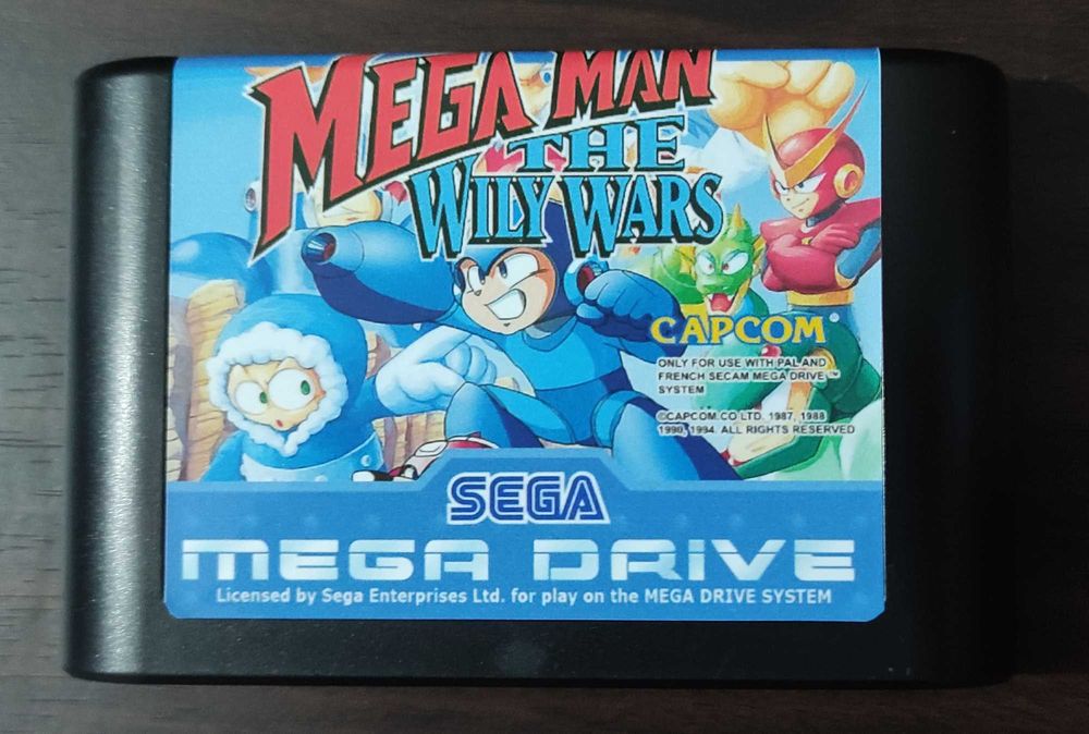 Mega Man The Willy Wars Mega Drive