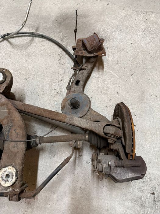 Eixo traseiro Audi a3 8l s3 com diferencial e travagem 256mm