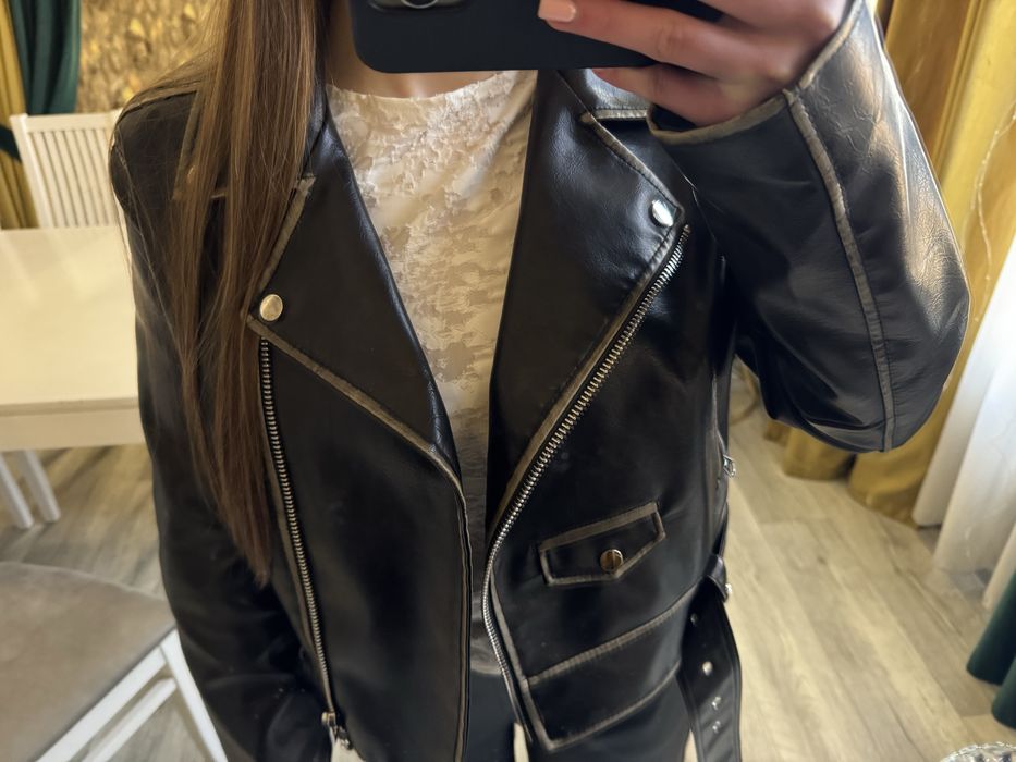 Косуха , кожанка, шкіряна укорочена