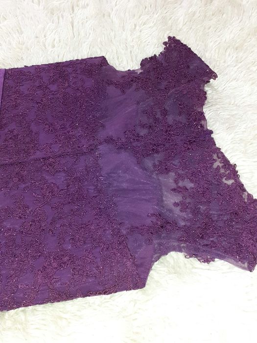 Vestido Violeta  de cerimónia