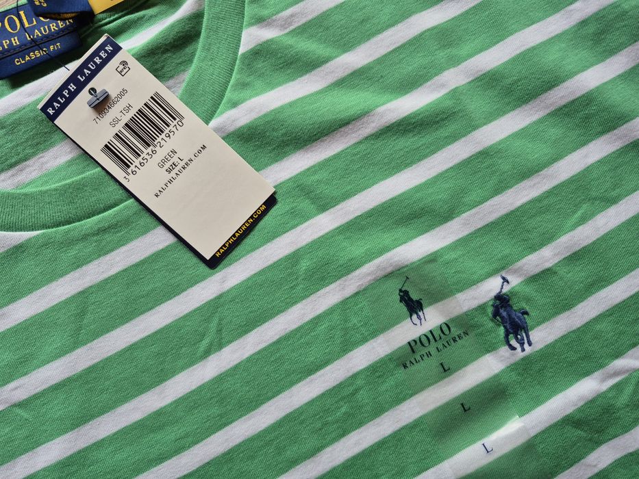Bluzka Koszulka T shirt Męski Ralph Lauren L