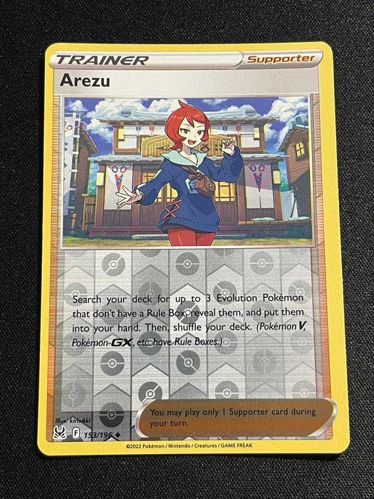 Carta Pokémon Arezu 153/196 Lost Origin