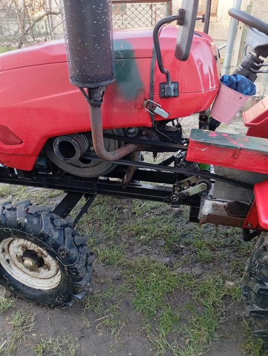 Мінітрактор 16кс на ходу