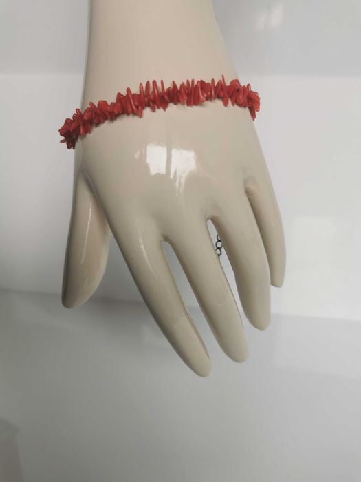 Bransoleta koral naturalny