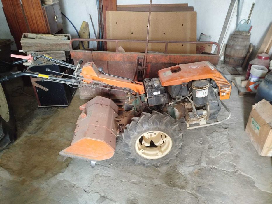 Motocultivador Goldoni 14cv motor arranque
