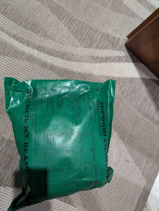 Сухпайок український 8 та 10 меню