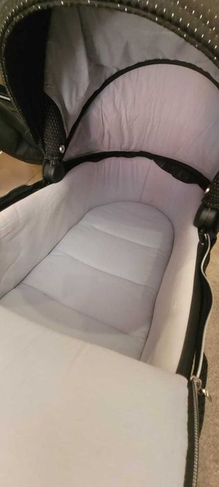 Carrinho de bebé Trio 3 em 1 Junama Diamond (Luxo e Exclusividade)-como novo