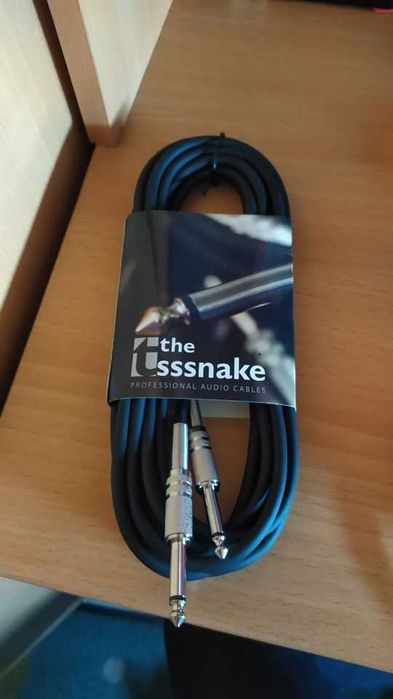 Cabo de áudio para instrumento ou sistema de som 6 metros NOVO