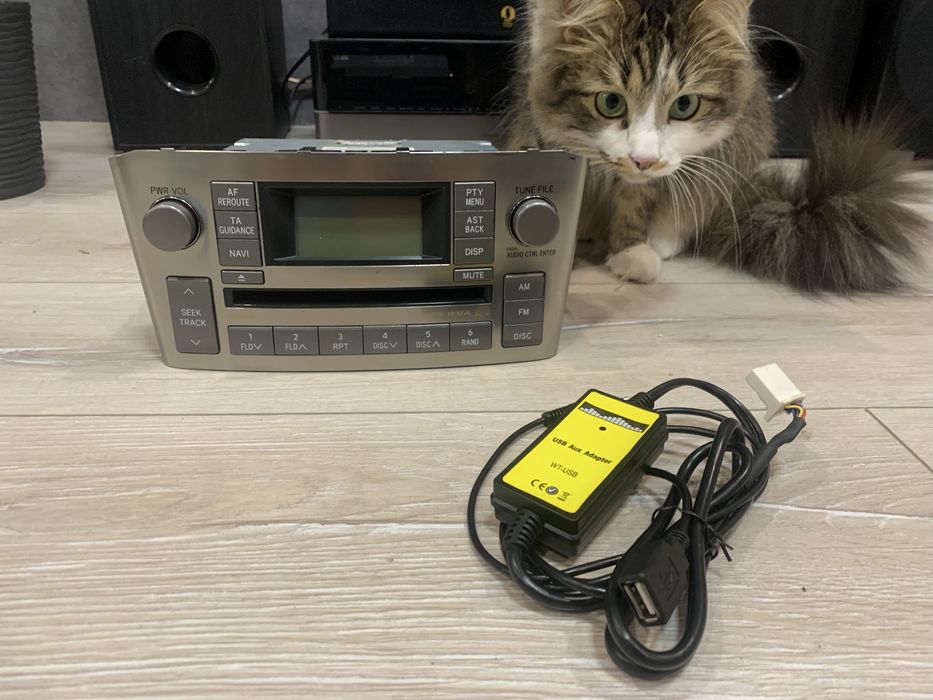 Магнітола магнитола тойота венсис Т25 usb aux