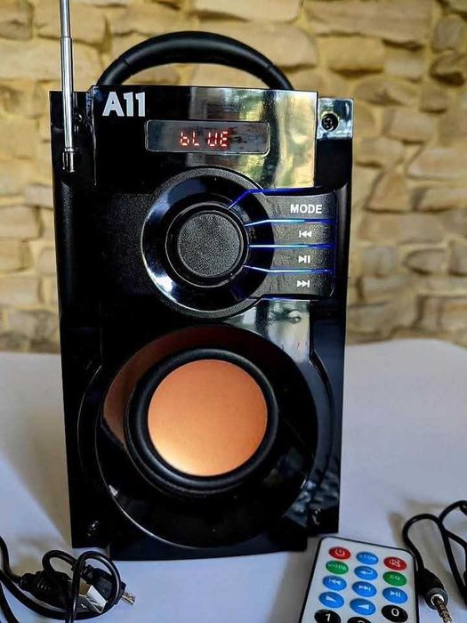 Głośnik bluetooth wieża plus radio