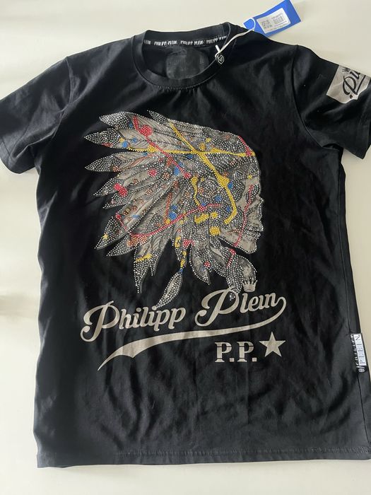 Philipp Plein indian t-shirt rozm. L nowy z metką