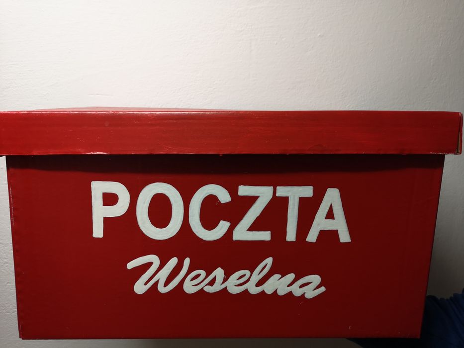 Sprzedam pudełko Poczta Weselna