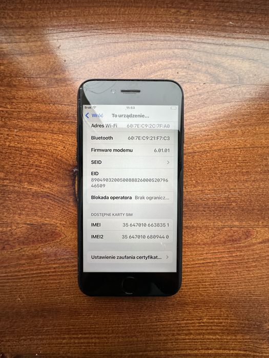 Iphone se 2 generacja