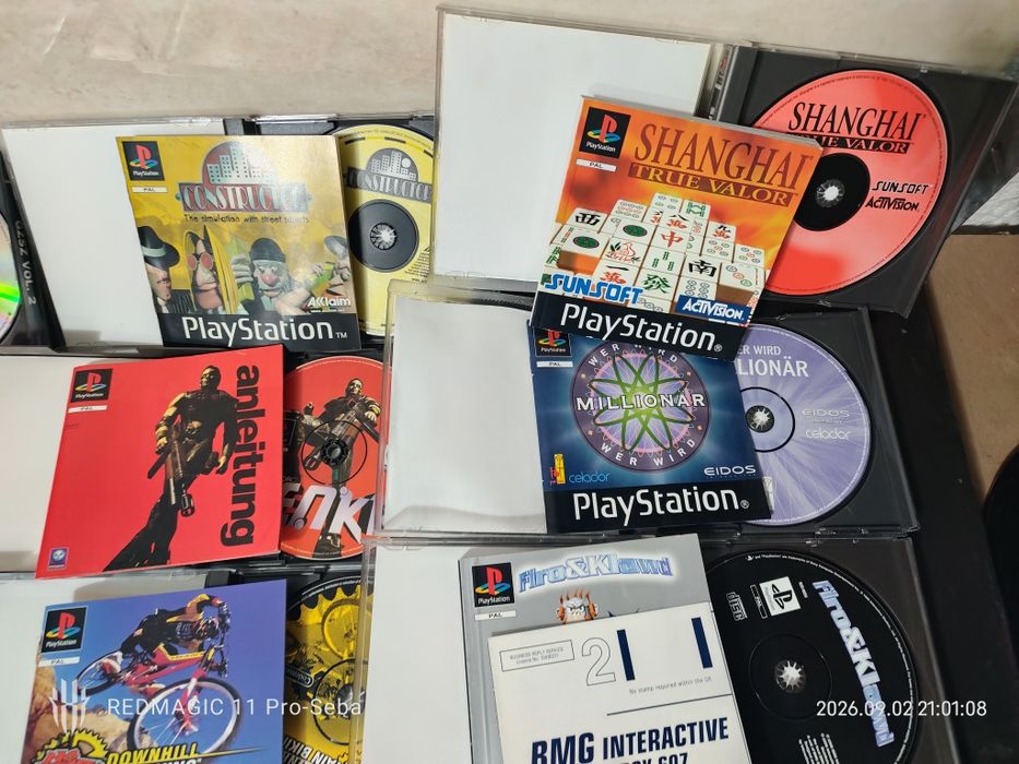 Zestaw gier PlayStation 1 PSX ps1 psone