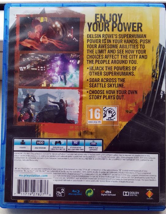 PS4. inFamous: Second Son. Диск, Обмін.
