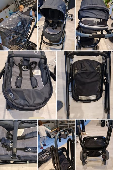 Carrinho de Bebé BEBÉ CONFORT Lila SP Essential Graphite