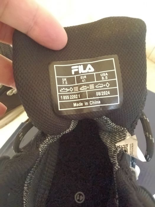 Новые термоботинки Fila Оригинал р 41