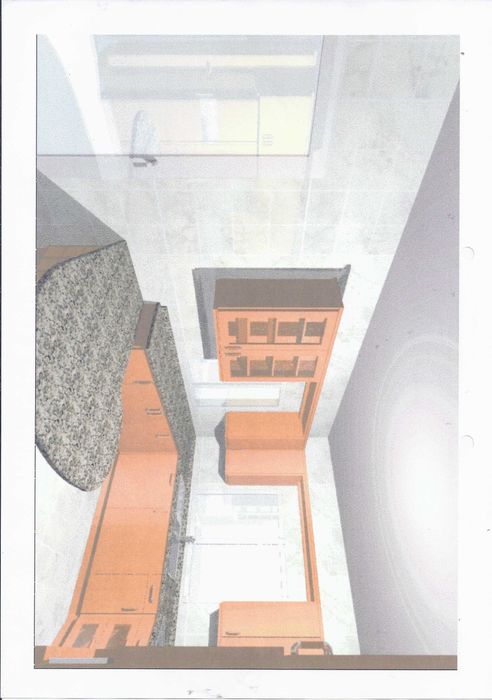 Fantástica mesa em granito Pedras Salgadas em designer moderno.