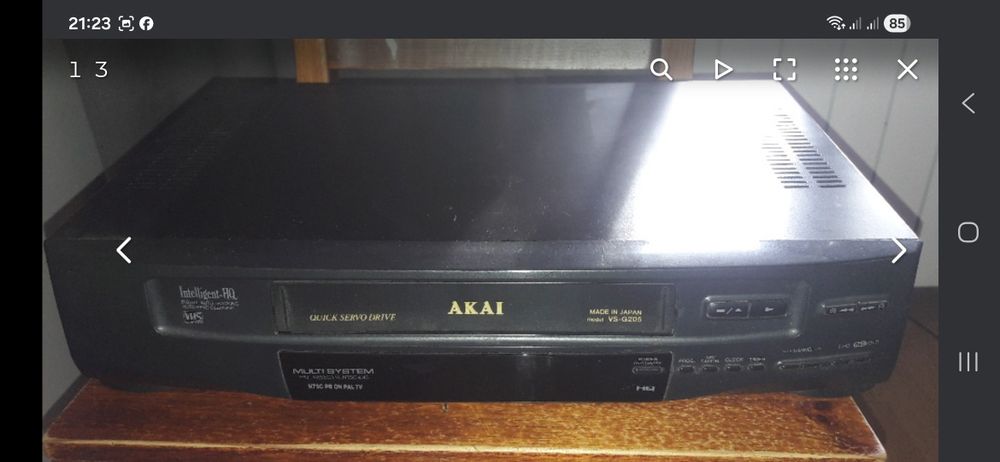 Продам відеомагнітофон AKAI VS-G205