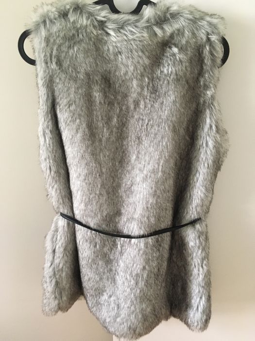 Bezrekawnik futerko sztuczne