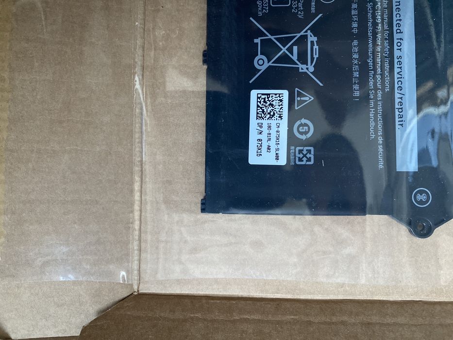 Нова оригинальна батарея Dell Latitude 5420 5520 Precision 3560 акум