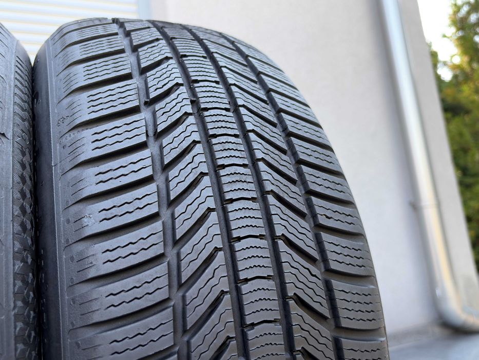 4szt zimowe 215/55R17 Continental 8mm 2024r świetny stan! Z1319 gwarancja