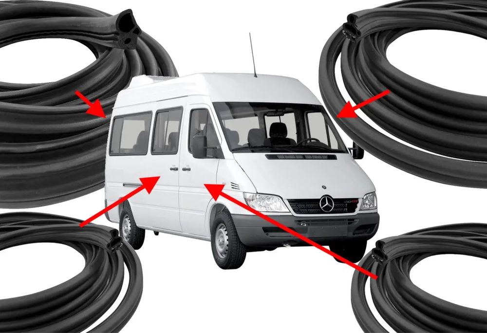 Уплотнитель двери Mercedes Sprinter Volkswagen LT 1995-2006 ущільнювач
