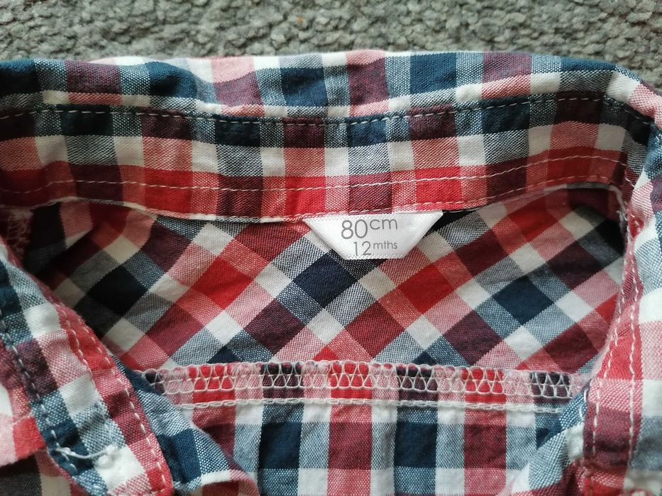 Elegancka koszula chłopięca roz. 80