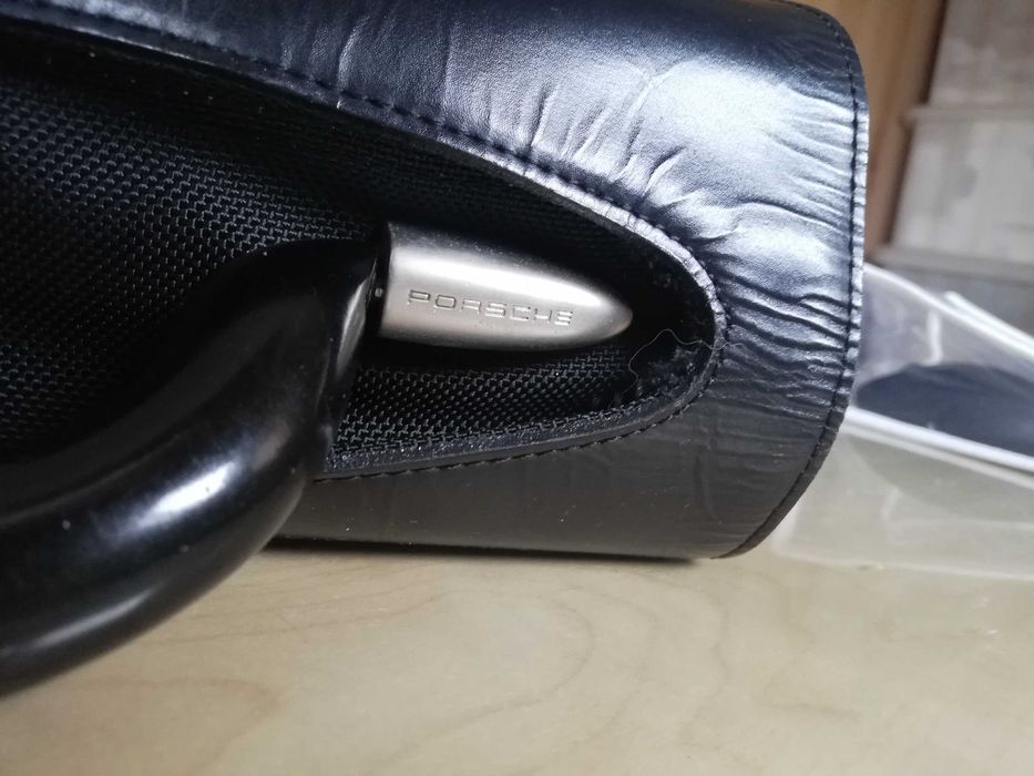 Mala da PORSCHE. Nova, em pele e tecido