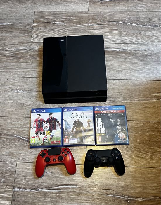 PlayStation 4 Ps4 fat 500gb + gry
