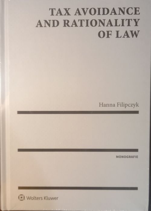 Tax avoidance and rationality of law - Hanna Filipczyk - FOLIA