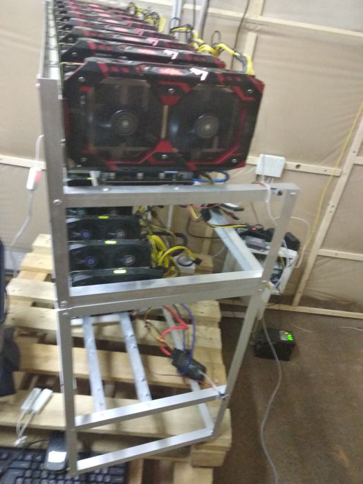 Качественные алюминиевые каркасы для майнинг ферм