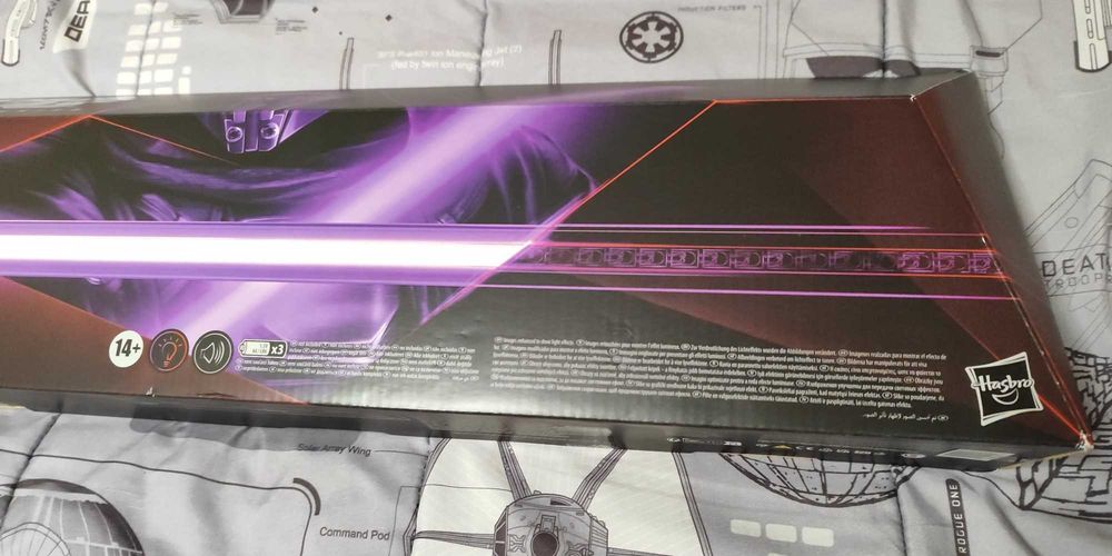 Новий Світловий Меч Hasbro Star Wars FX Elite DARTH REVAN Black Series