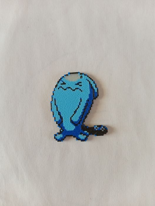 Porta-chaves Wobbuffet Pixel Art