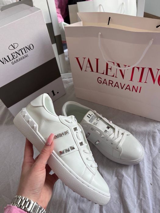 ‼️РОЗПРОДАЖ‼️ Кеди Valentino Garavani / Кросівки Valentino / Valentino Open/ Кеди Valentino/Валентино