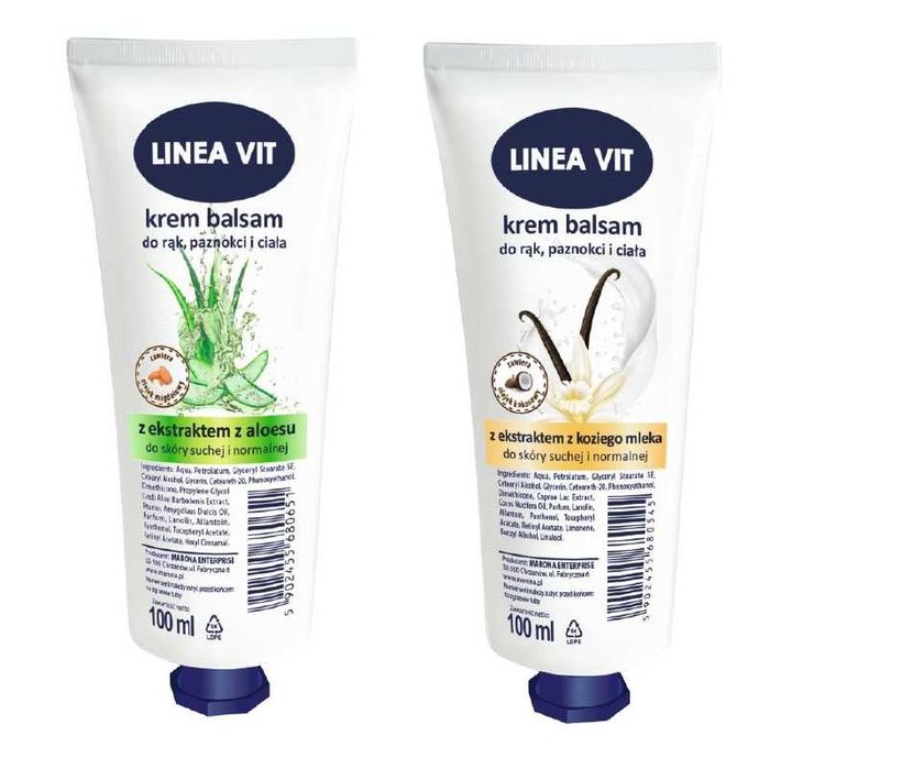 krem-balsam do rąk, paznokci i ciała Linea Vit