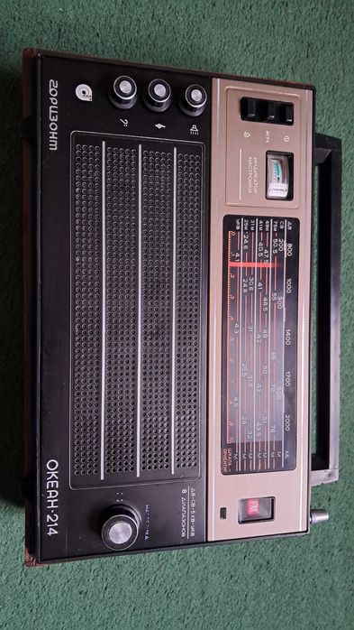 радиоприемник Океан 214 с планкой FM  вместо ДВ