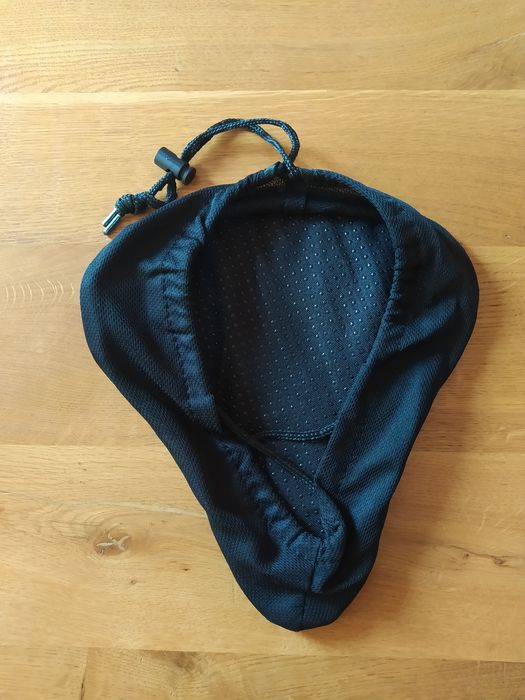 CON-TEC nakładka żelowa na siodło +  wodoodporny pokrowiec