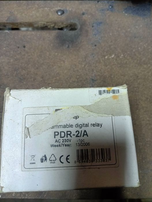 Таймер,Програмоване  реле PDR-2/A,