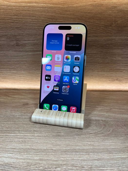 iPhone 15 Pro 256 Natural!! АКБ: 90%!! №: 3595! З США!! Стан гарний!!