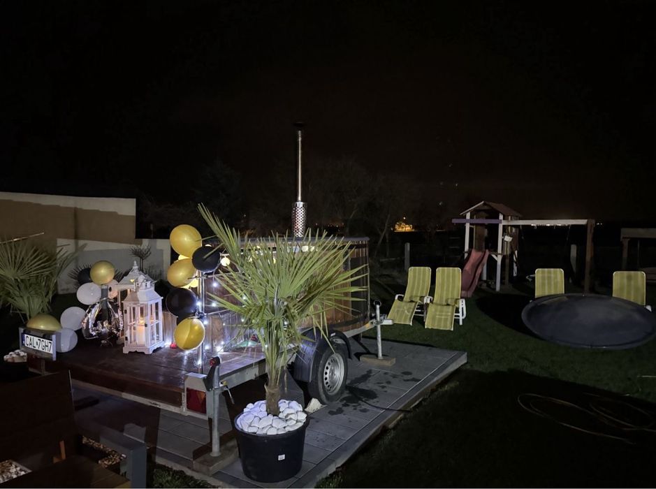 Mobilne Spa, Jacuzzi, Bania, Ruska Bania, Balia " NA WYNAJEM "