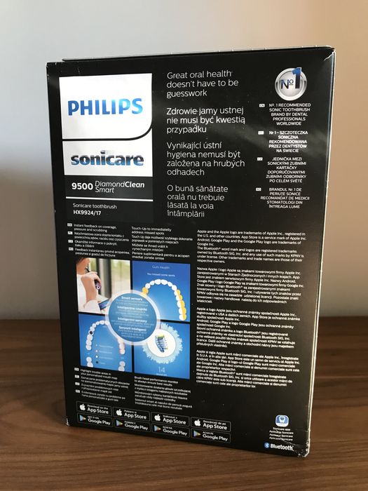 Philips Sonicare 9500 HX9924/17 szczoteczka DiamondClean Smart HX993B