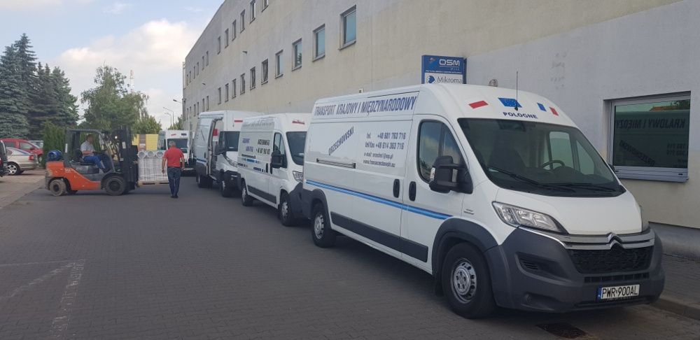 Transport Krajowy i Międzynarodowy - auta od 3,5 do 7,5 tony DMC