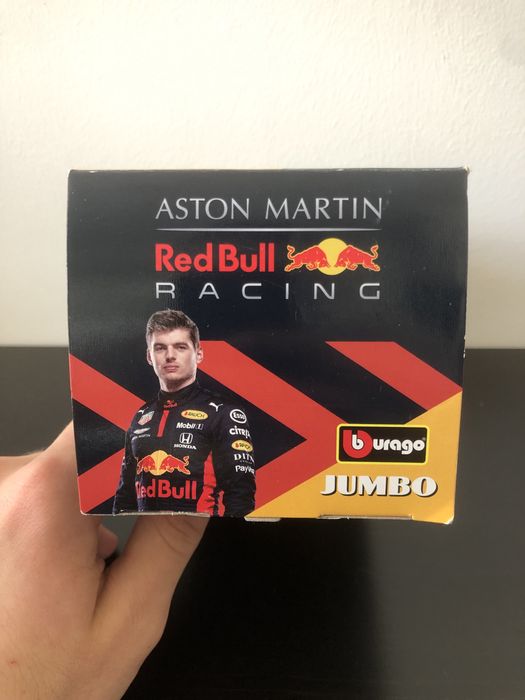 Коллекционная модель F1 Red Bull Max Verstappen Jumbo 1:24 Bburago